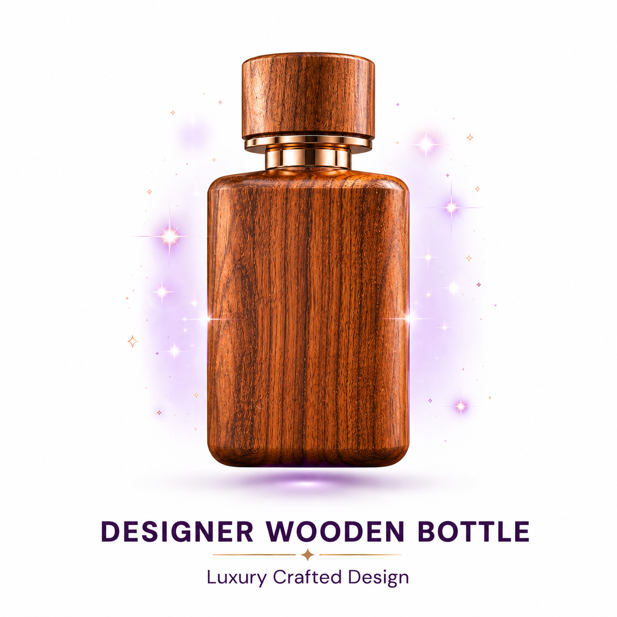 Fraga Fusion designer wooden bottle